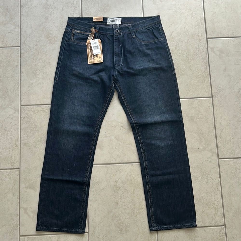 Vintage Brass - Men’s Blue Jeans - Size 36 - Brand New!